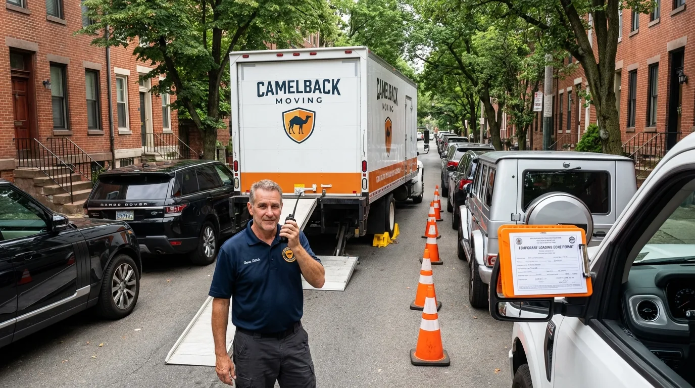 City street loading permit setup in Parsonsfield, ME